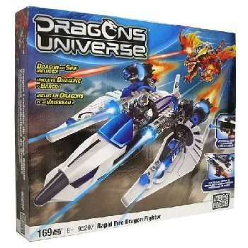 メガブロック ドラゴンバトル - 戦闘機＆ドラゴン プレイセット