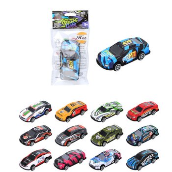 プルバックスポーツカー - ミックスカラー (24個セット)