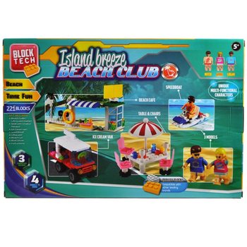 ビーチクラブ ブロック建設セット - 221ピース (2個セット)