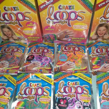 CRAZE LOOPS LOOM ブラインドバッグ - ディスプレイ入り (12個)