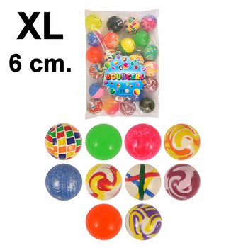 XL ミックス スーパーボール Ø6cm (25個セット)