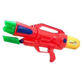 XXL 水鉄砲 - スーパーソーカー 水鉄砲 - サイズ: 63.5 x 10 x 26 CM - ダブルショット 水鉄砲 (1個)