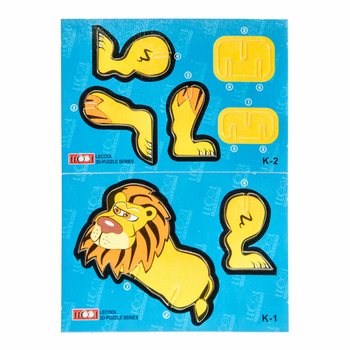 3D 立体パズル 野生動物 (48個入)