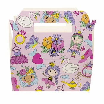 プリンセス キッズメニューボックス - お子様ランチボックス - 22.5 x 12 x 9.5 cm (24個入)