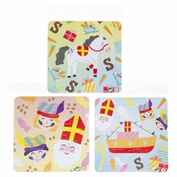シンタクラース パズル - 14 x 14 cm (50枚入)