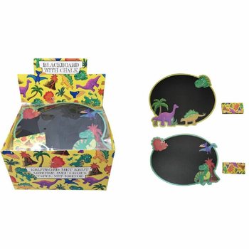 恐竜の黒板 チョーク付き ディスプレイ入り (24個セット)