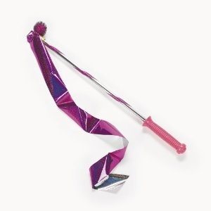 リボンリボンダンサーステッキ 台紙入り (2本セット)