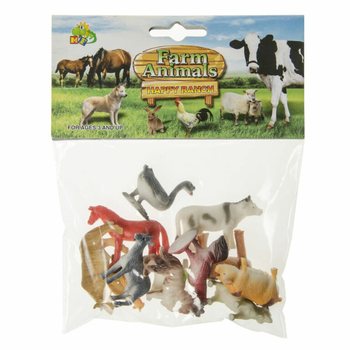 農場の動物フィギュア 12点セット
