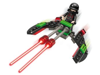 Sluban スペースファイター M38-B0313 宇宙戦闘機 (1個)