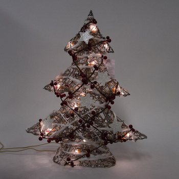 大型光るデコレーションクリスマスツリー 50 cm (1個)