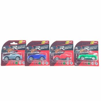 プルバックスポーツカー MIX ブリスターパック (24個入)