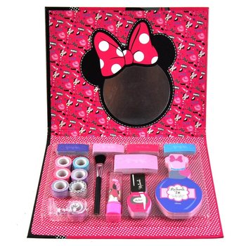 ディズニー ミニーマウス メイクアップ ステーショナリーセット ブック型 (3点)