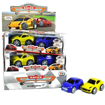 2個セット フリクションカー ディスプレイ入り (6組)