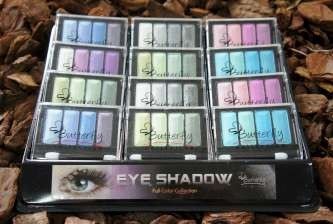 Butterfly アイシャドウ ミックス (12個入)