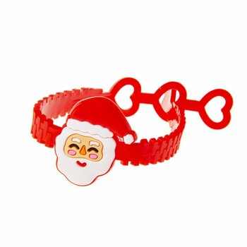 クリスマス シリコン キッズブレスレット (12個入り)