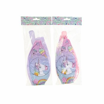 パドルラケット ボール付 - ユニコーン (12個セット)