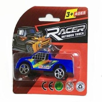 カッコいい レーシング ピックアップトラック 台紙付き (24個入)