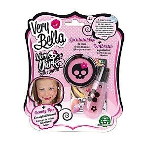 GIOCHI PREZIOSI VERY BELLA キッズ リップグロス＆アイシャドウ (12個入)