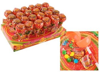 キャンディ入り巨大ロリポップキャンディ（24個入）