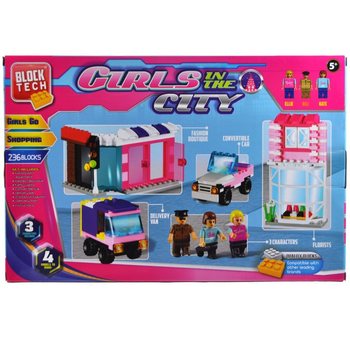 ガールズ・イン・ザ・シティ ブロック建設セット - 236ピース (2個セット)