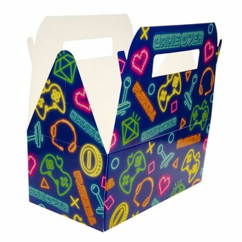 キッズミールボックス ゲーマーデザイン - 22.5 x 12 x 9.5 cm (24個入)