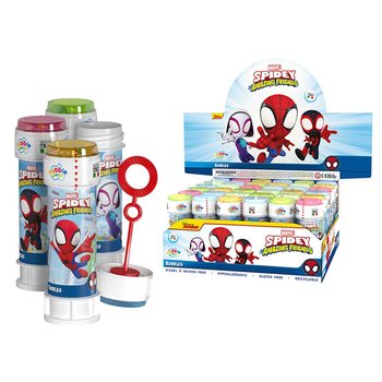 スパイディ スパイダーマン アメージングフレンズ シャボン玉 - 60ml - ディスプレイ (36個)