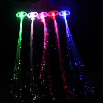LED 光るヘアエクステ (30個入り)