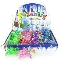 ディスプレイ入り LED イルカ ネックレス (19個入)