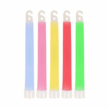 ケミカルライト GLOW STICK - 15CM ストラップ付 - ミックスカラー (25本入)