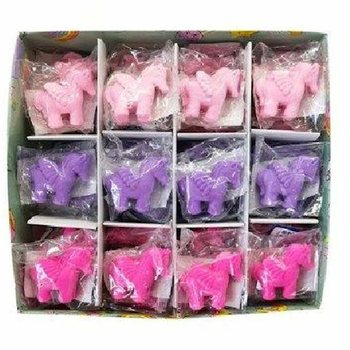 ユニコーン消しゴム - ディスプレイ入り (48個入り)