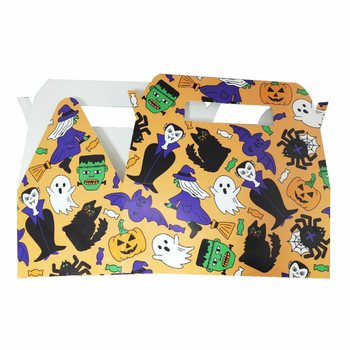 ハロウィン メニューボックス - 22.5 x 12 x 9.5 cm (24個入)