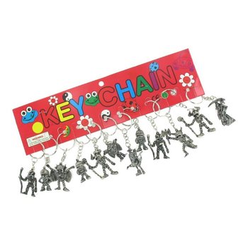 ガイコツ キーホルダー (12個セット)