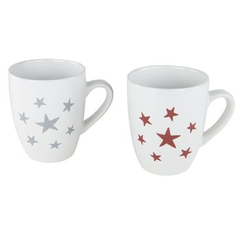 ギフトボックス入りクリスマス用マグカップ 6 点セット (2 セット)