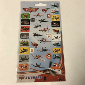 ステッカーシート：ディズニー プレーンズ、サイズ 20 x 10 cm（10枚入）