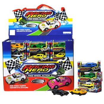 ダイキャスト製ミニカー ディスプレイセット（60個入）