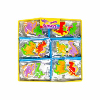 DINO 消しゴム2個セット ディスプレイ入り (36個)