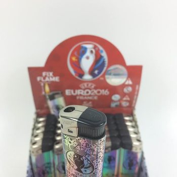 UEFA EURO 2016 電子ライター ディスプレイ入り - 50個 (在庫限り)