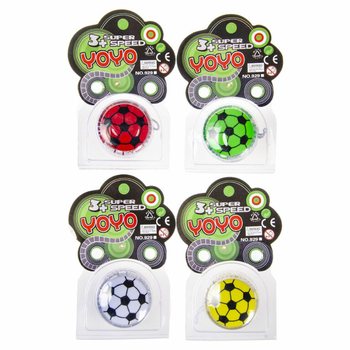 サッカーヨーヨー（12個入り・台紙付き）