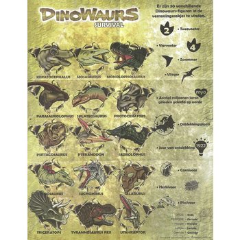 ***大人気*** DINOWAURS 恐竜ブラインドバッグ ディスプレイ付き (30個)