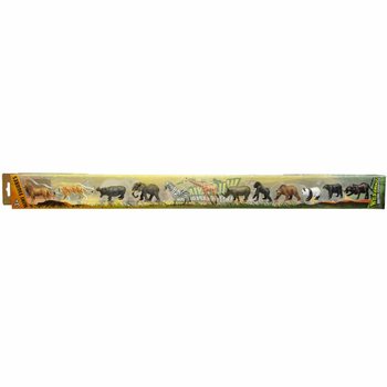 ANIMAL WORLD - 野生動物プレイフィギュアミックス (12個セット)