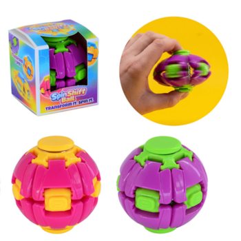 スピン＆ポップ フィジェットスピナーボール - SPIN SHIFT BALL - ディスプレイBOX (24個入)