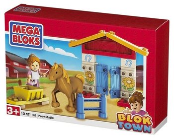 メガブロック ブロックタウン ポニーステーブル - 361 (2個セット)