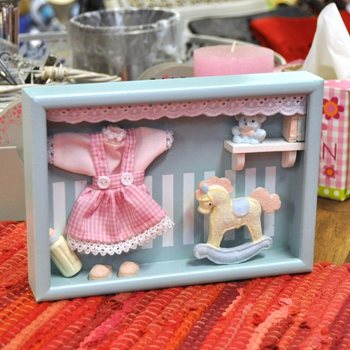 子供部屋用 木製3Dウォールデコレーション - モデル2 (4個セット)
