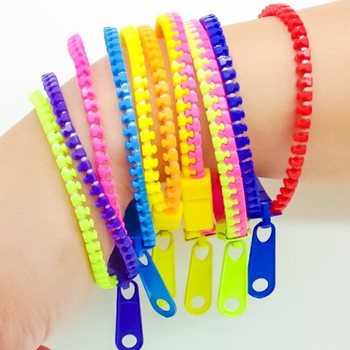 ジッパーブレスレット - 48個セット
