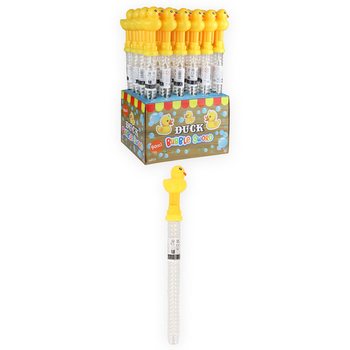ジャンボ シャボン玉 スティック 35cm - アヒル ディスプレイ付き (24本セット)