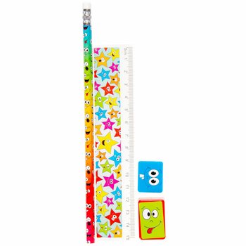 スマイリーお絵かきセット4点入り (24個セット)