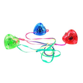 LED光るハートペンダント (48個入り)