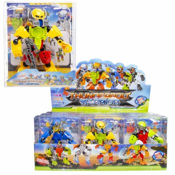 THUNDERBOLT ロボット戦士 アクションフィギュア ディスプレイ入り (12体)