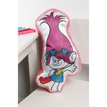 トロールズ 自分で色を塗るクッション (8個セット)
