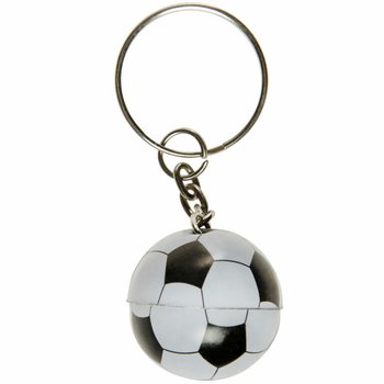 メタル サッカーボール キーホルダー (48個)